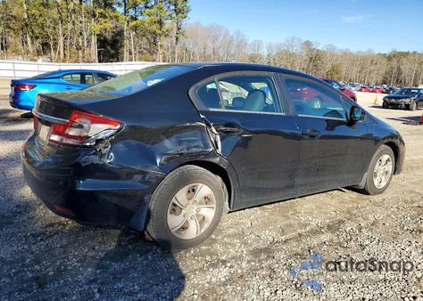 2013 Honda Civic Lx from USA, damaged, VIN 2HGFB2F53DH302324